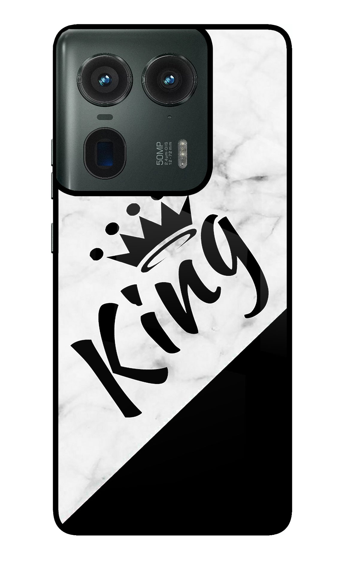 King Moto Edge 50 Ultra 5G Glass Case