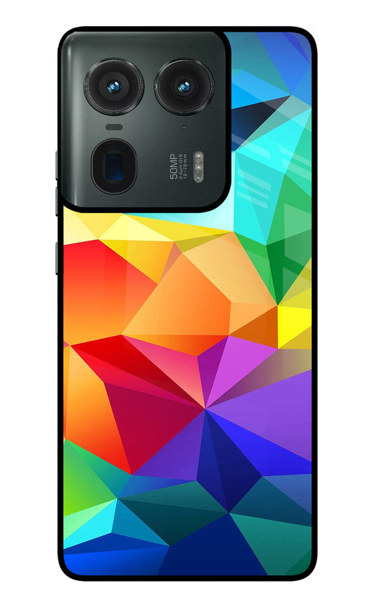 Abstract Pattern Moto Edge 50 Ultra 5G Glass Case