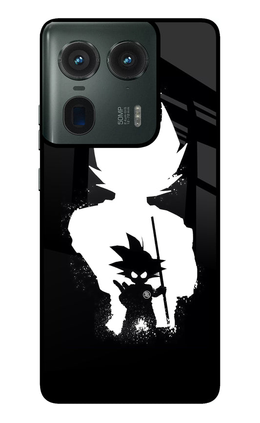 Goku Shadow Moto Edge 50 Ultra 5G Glass Case