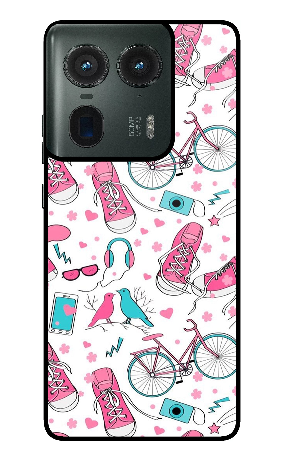 Artwork Moto Edge 50 Ultra 5G Glass Case