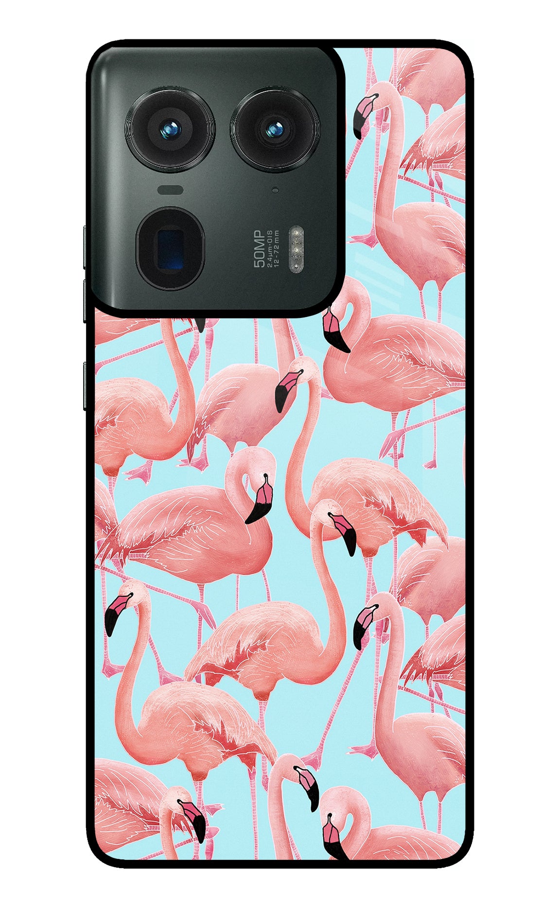 Flamboyance Moto Edge 50 Ultra 5G Glass Case