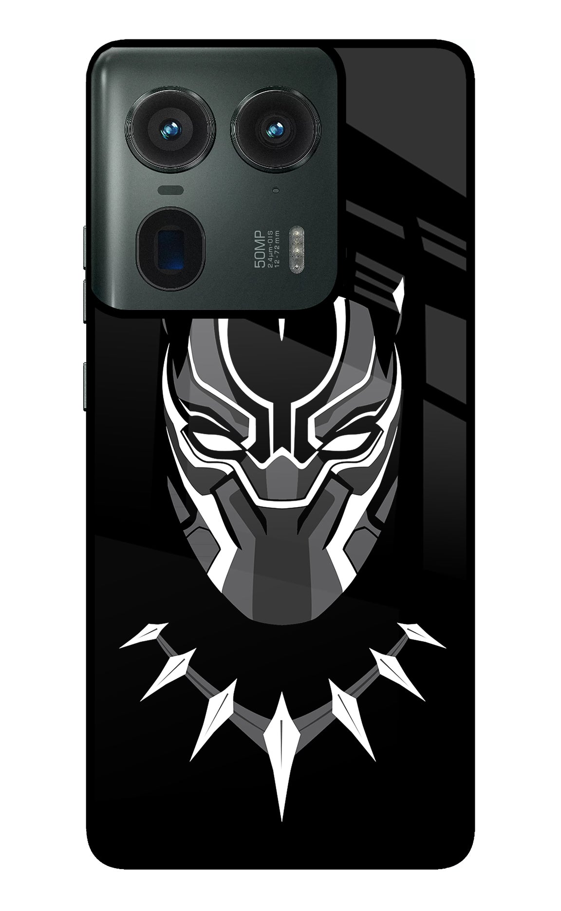 Black Panther Moto Edge 50 Ultra 5G Back Cover