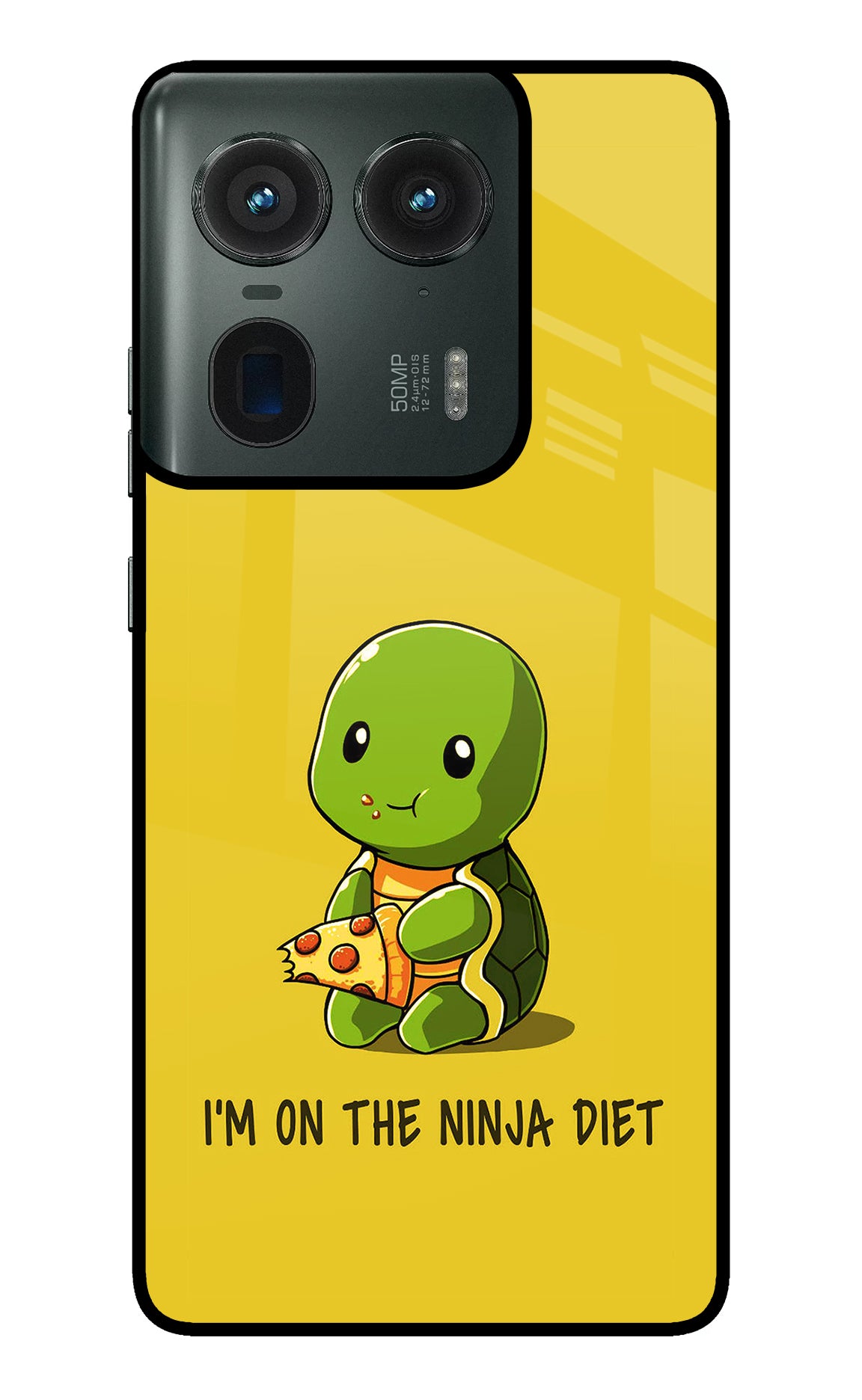 I'm on Ninja Diet Moto Edge 50 Ultra 5G Glass Case