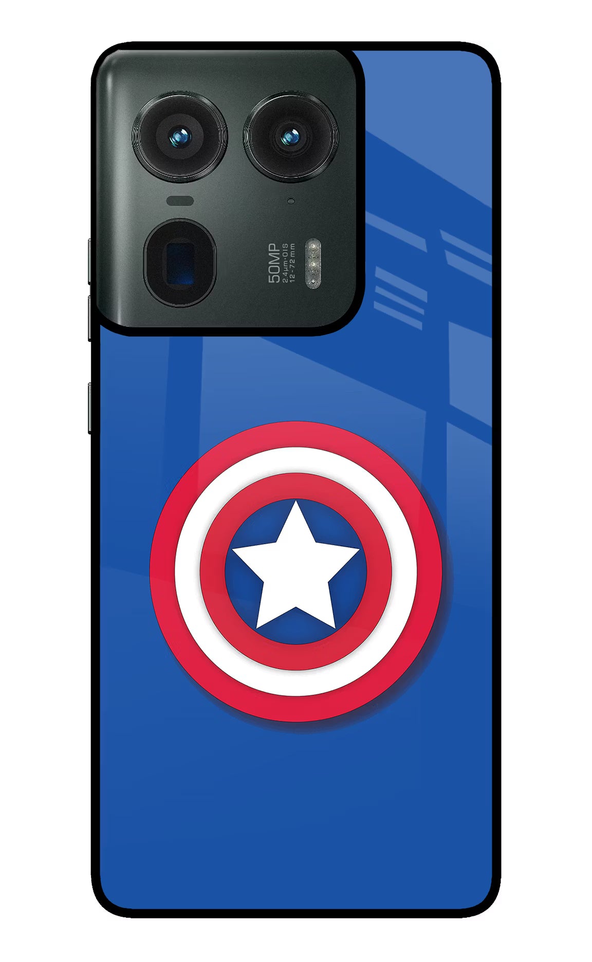 Shield Moto Edge 50 Ultra 5G Glass Case Back Cover by Casekaro