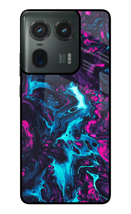 Abstract Moto Edge 50 Ultra 5G Glass Case