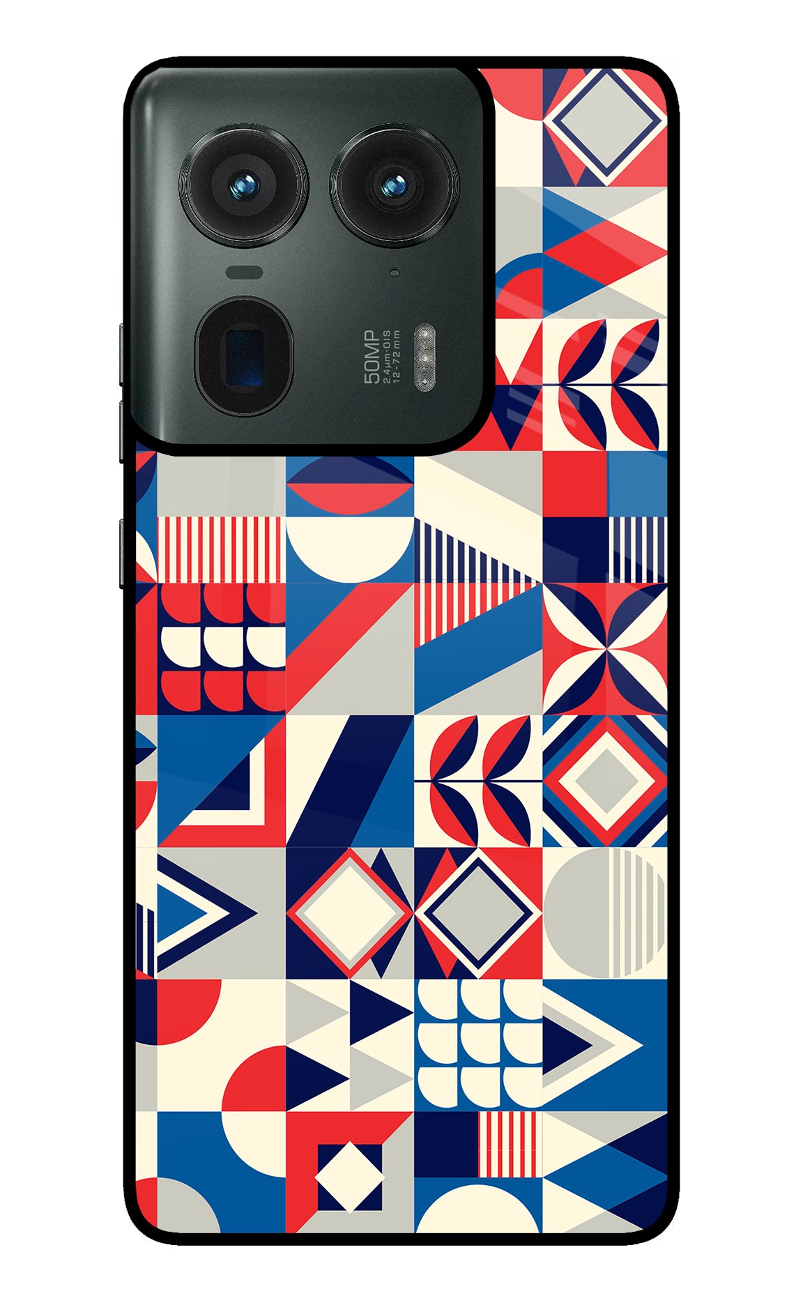 Colorful Pattern Moto Edge 50 Ultra 5G Back Cover