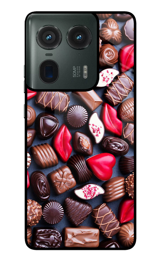 Chocolates Moto Edge 50 Ultra 5G Glass Case