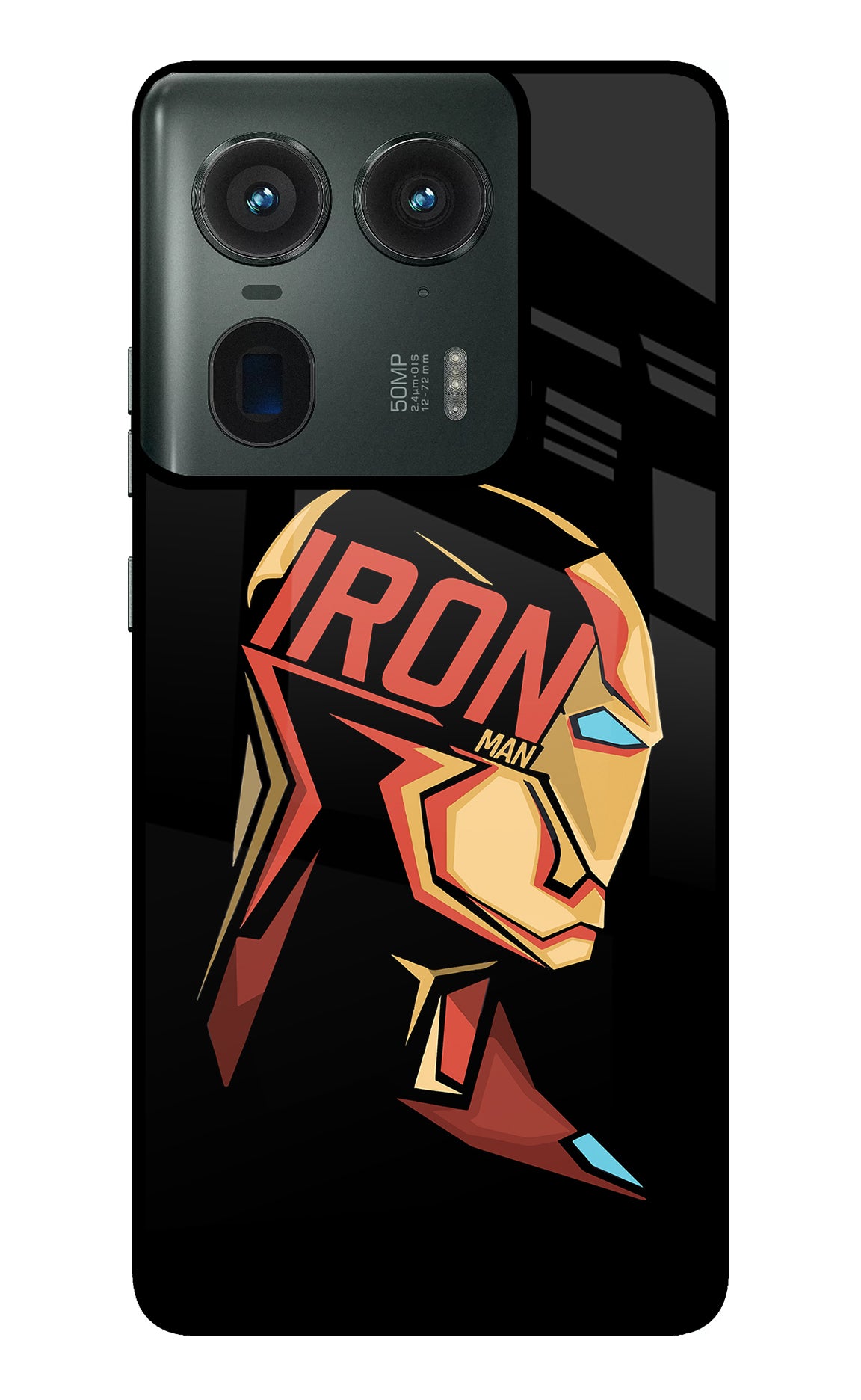 IronMan Moto Edge 50 Ultra 5G Glass Case