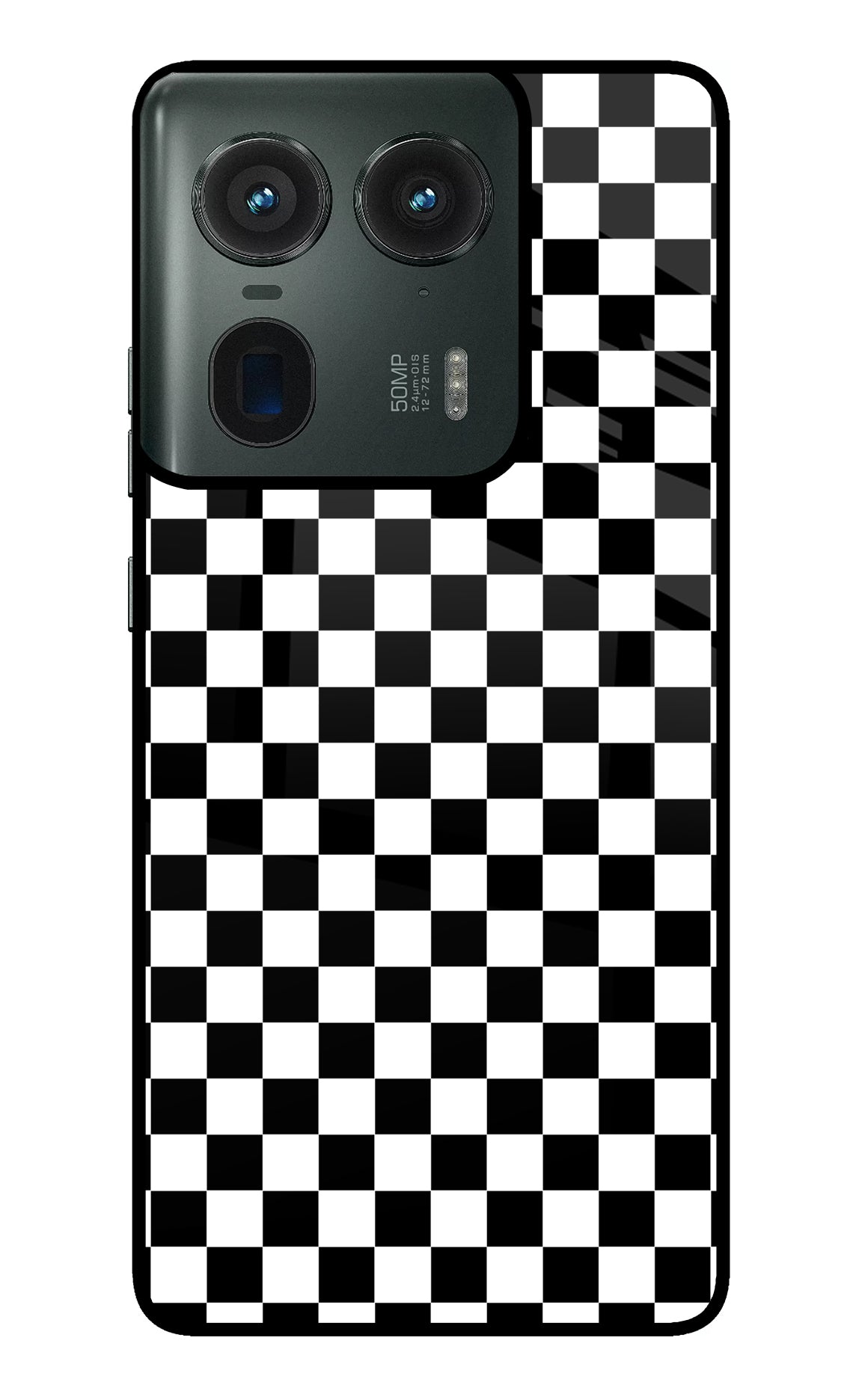 Chess Board Moto Edge 50 Ultra 5G Glass Case