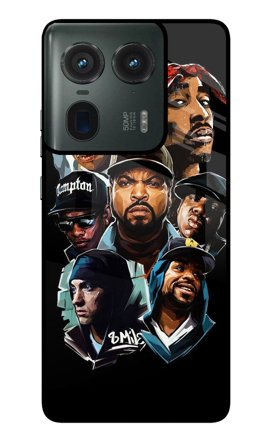 Rappers Moto Edge 50 Ultra 5G Glass Case