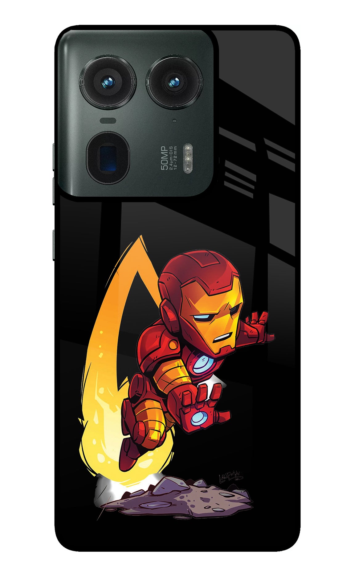 IronMan Moto Edge 50 Ultra 5G Glass Case