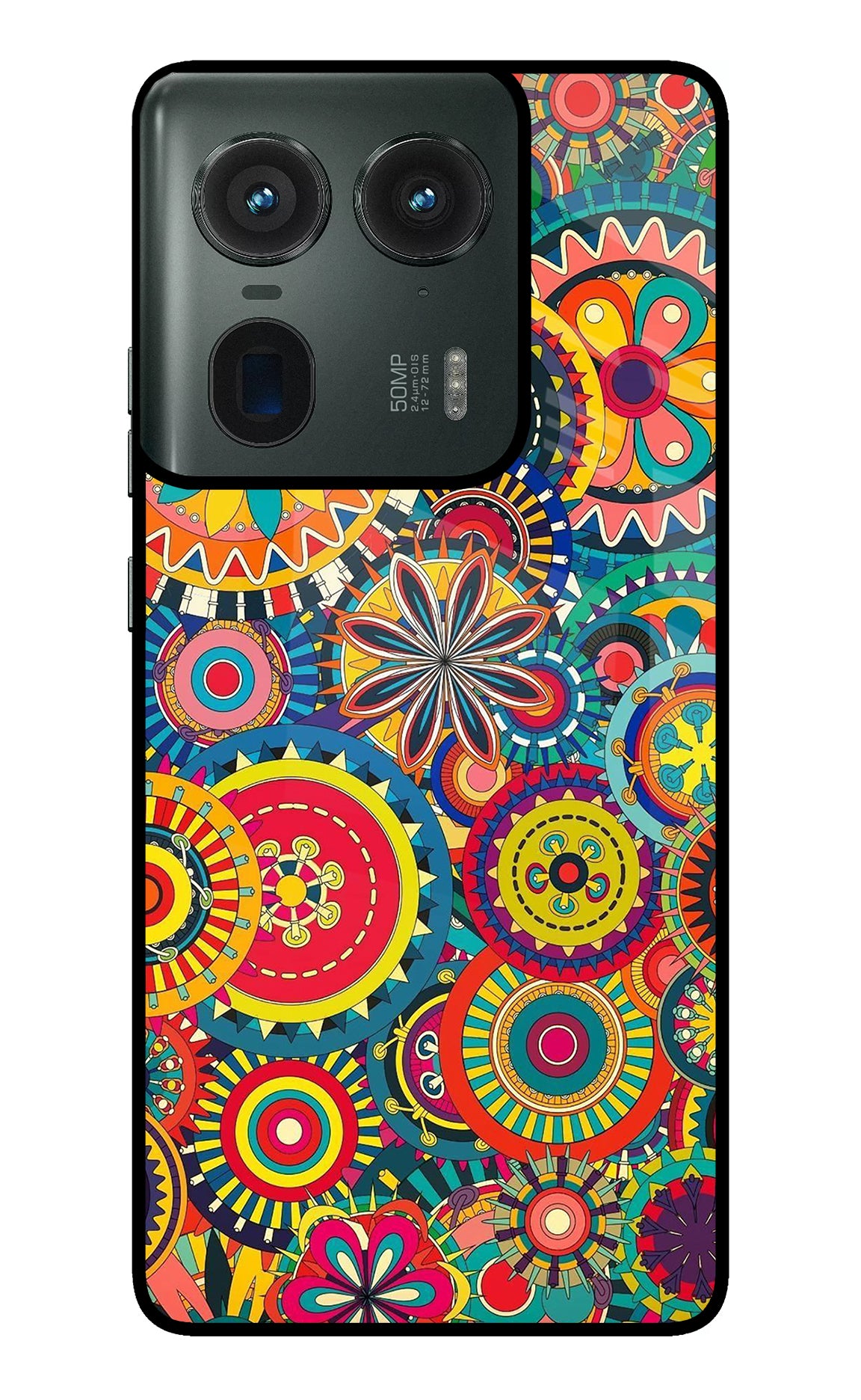 Gol Gol Art Moto Edge 50 Ultra 5G Back Cover