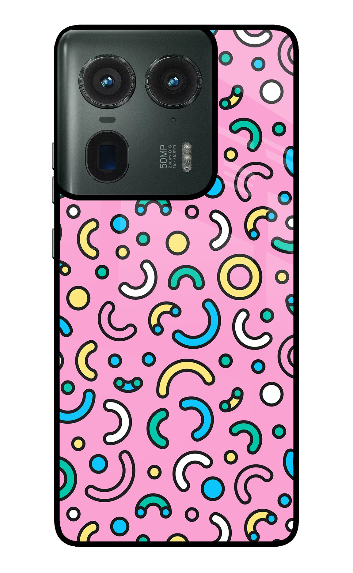 Memphis Design Moto Edge 50 Ultra 5G Back Cover