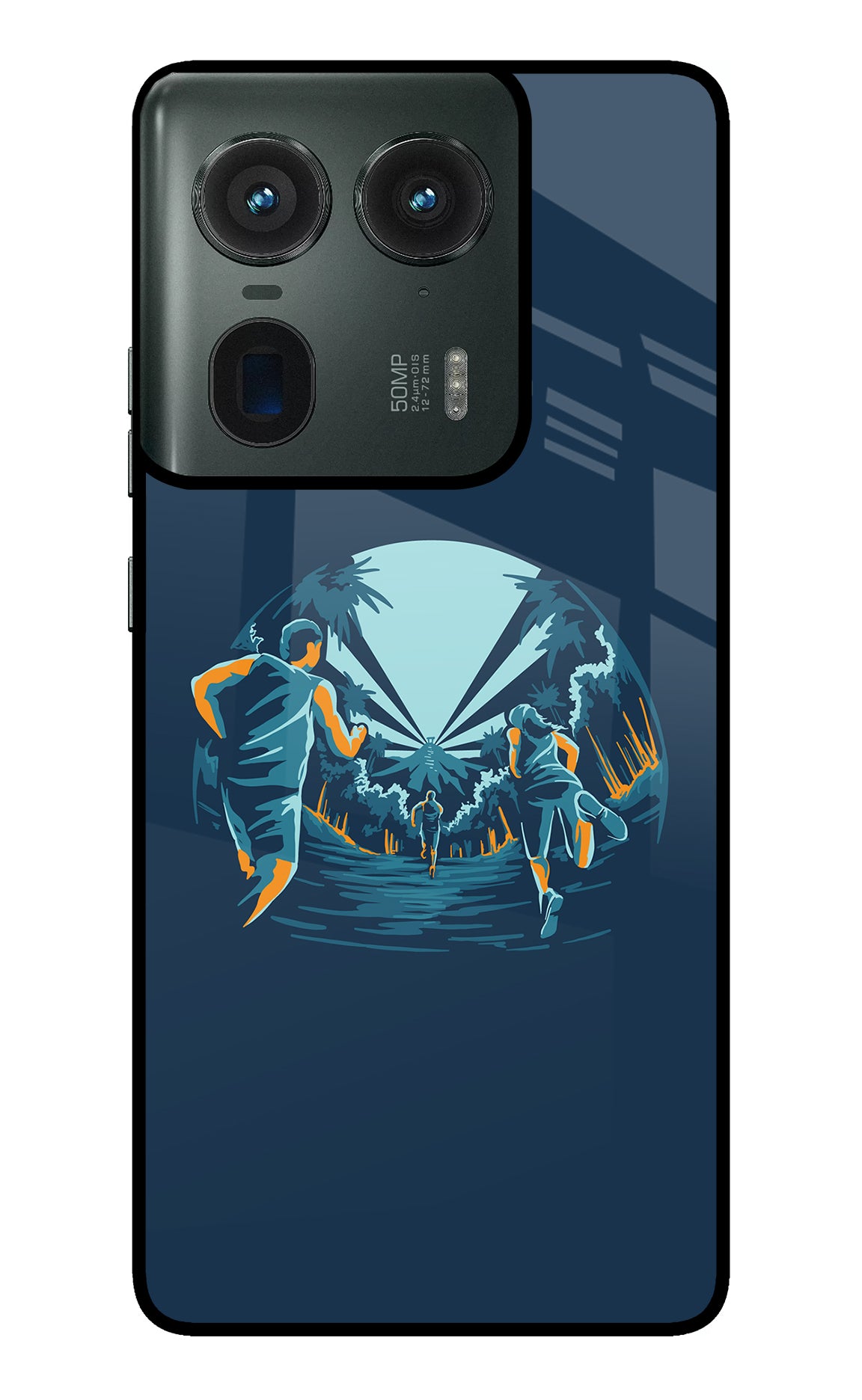 Team Run Moto Edge 50 Ultra 5G Back Cover