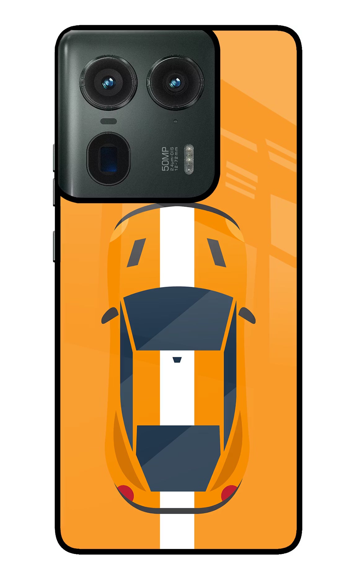 Highway Pursuit Moto Edge 50 Ultra 5G Glass Case