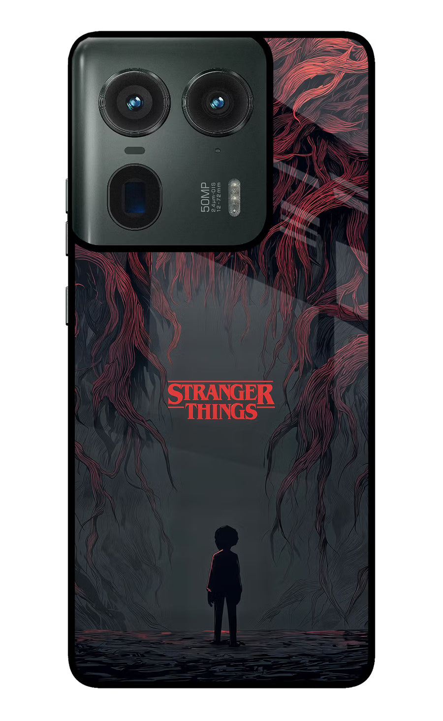 Ordinary Things Dark Side Moto Edge 50 Ultra 5G Back Cover, Glass case