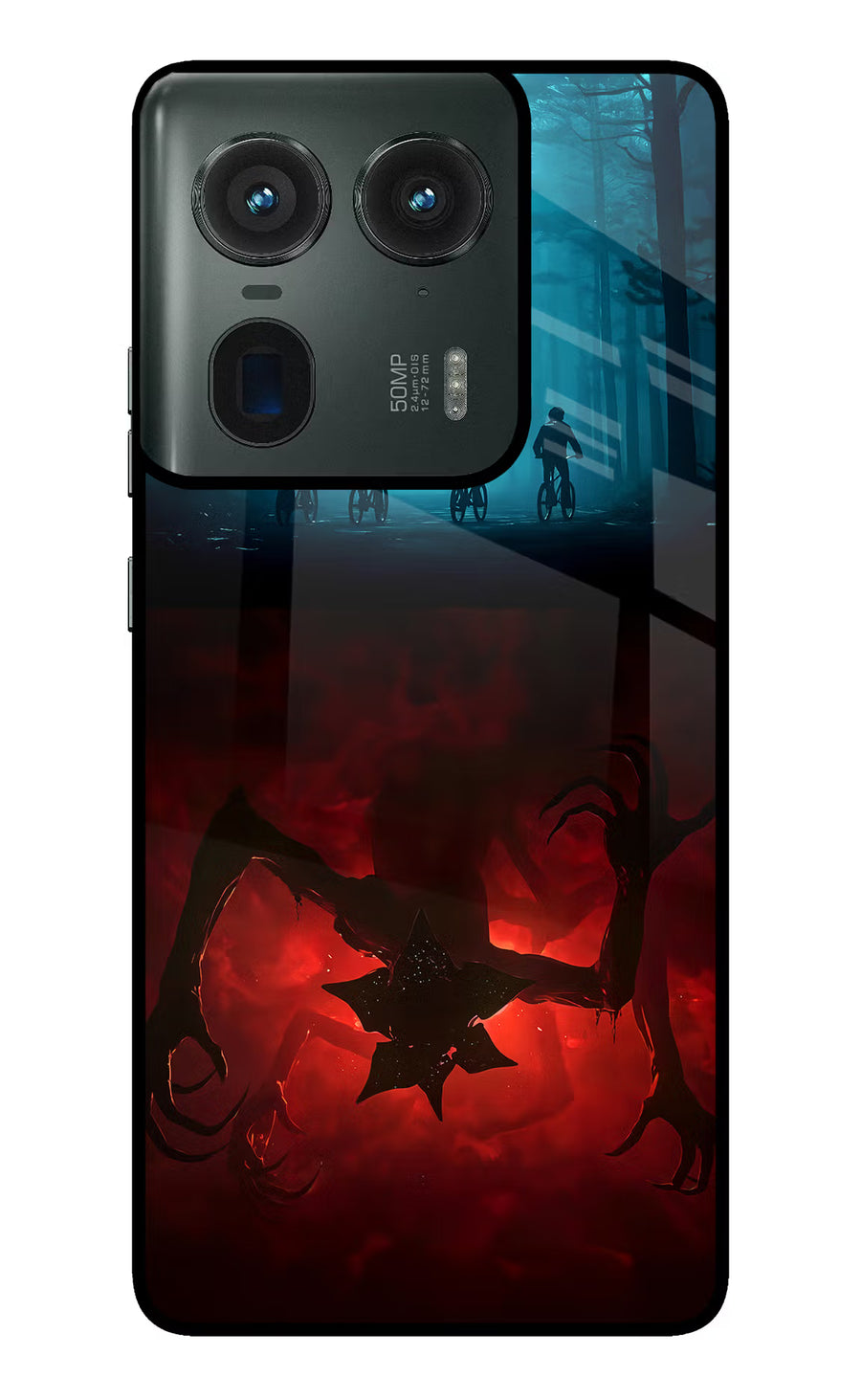 Ordinary Things Downside Up Moto Edge 50 Ultra 5G Back Cover, Glass case