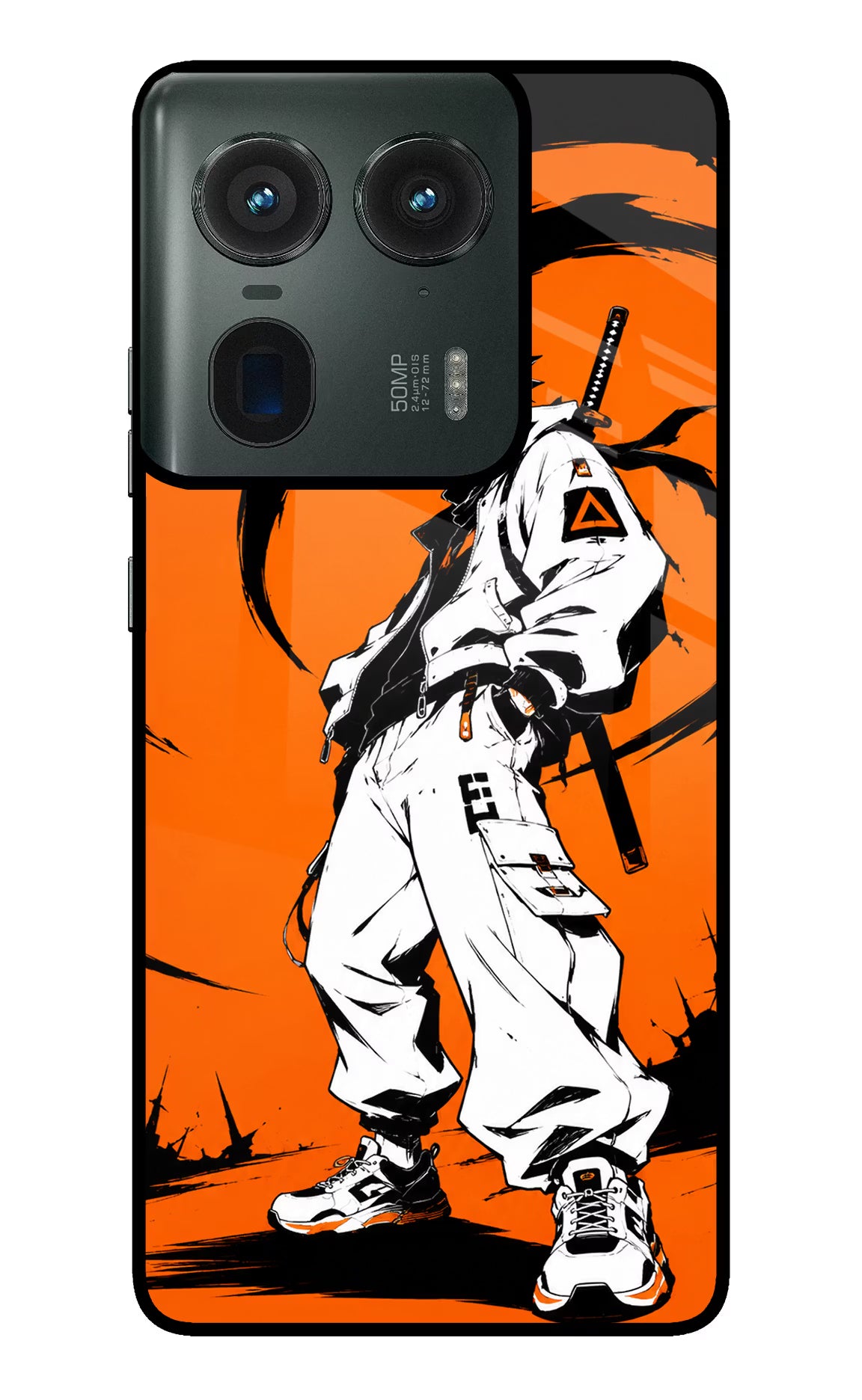 Street Samurai  Moto Edge 50 Ultra 5G Glass Case