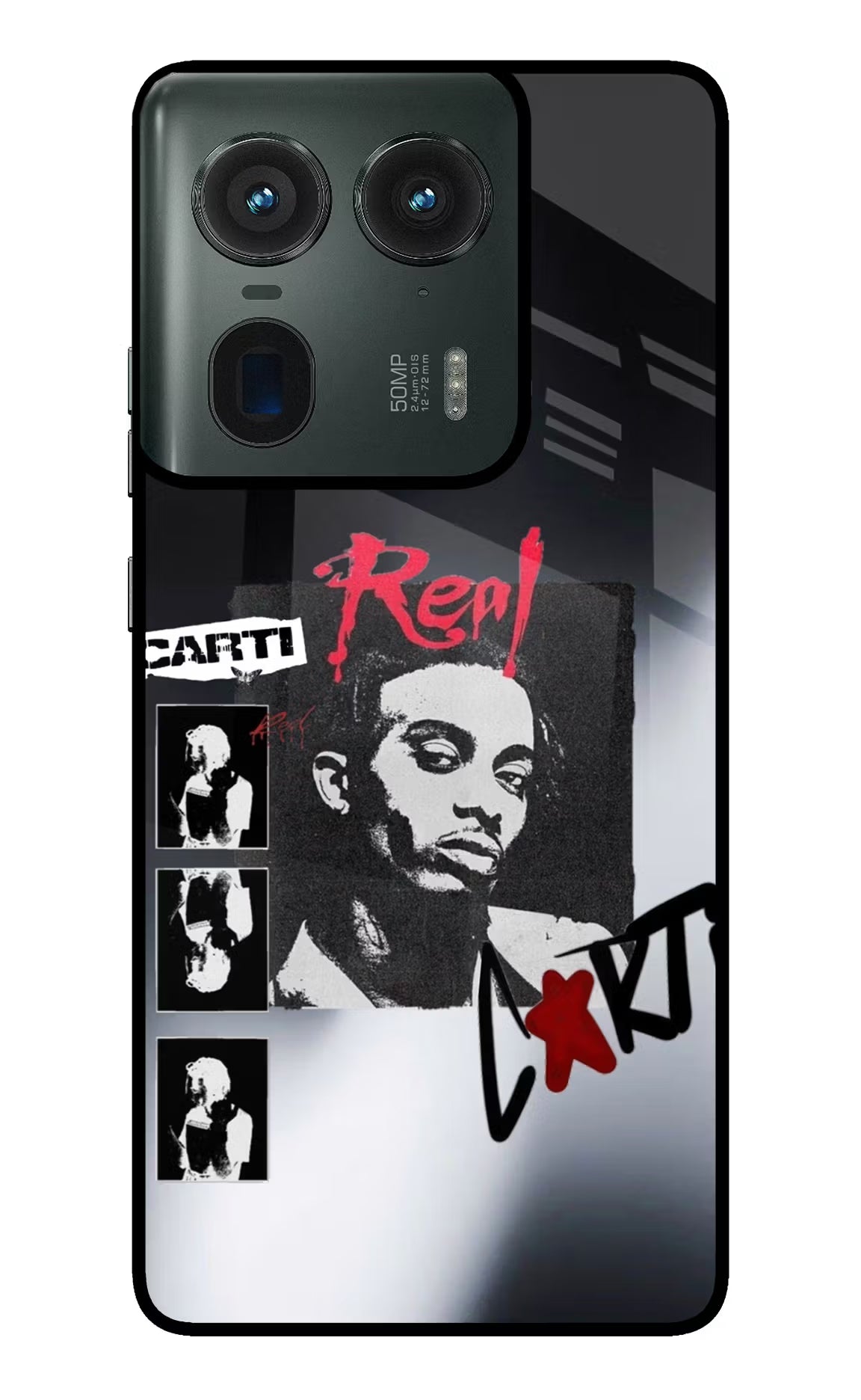 Playboi Carti Moto Edge 50 Ultra 5G Glass Case