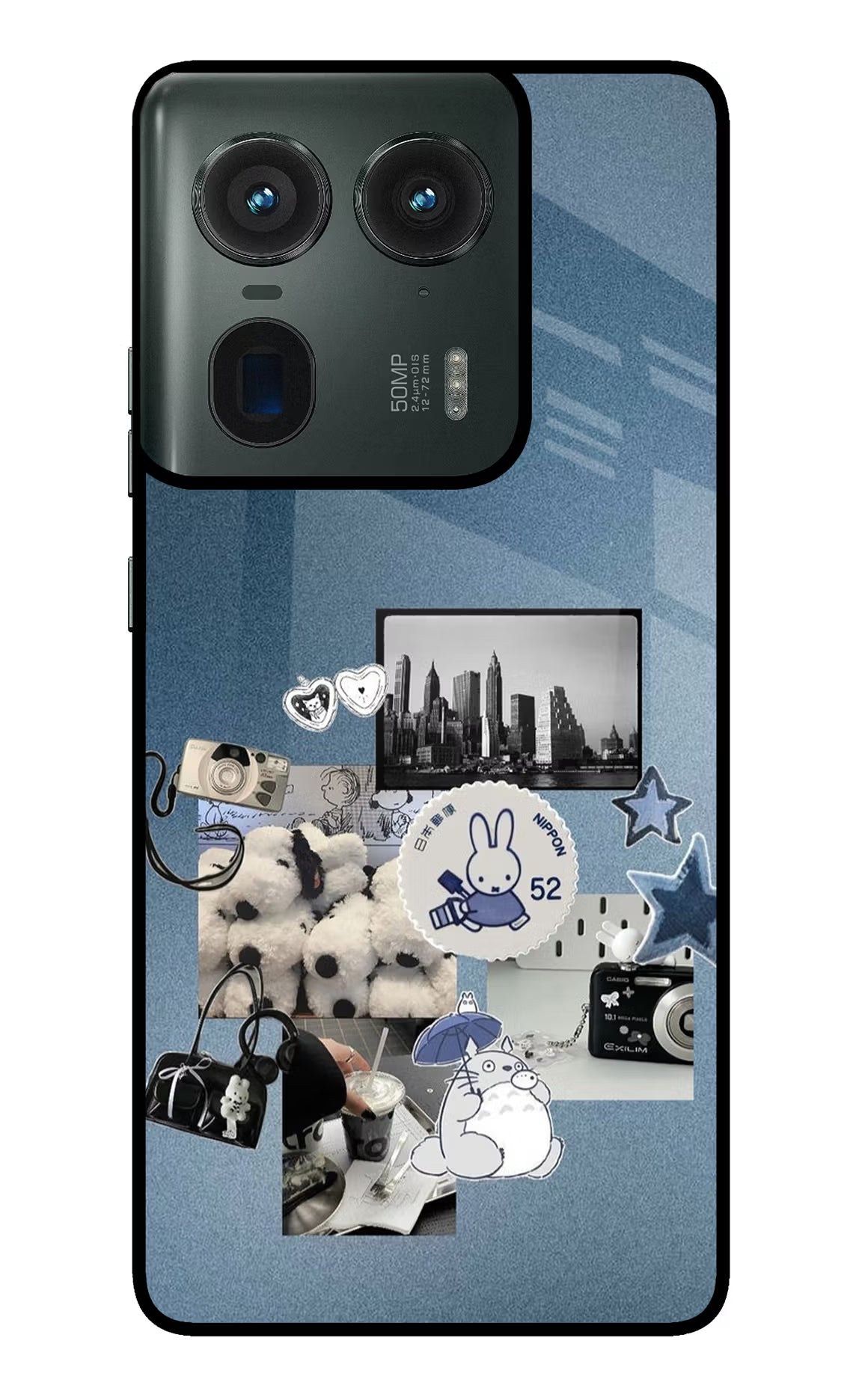 Miffy Moto Edge 50 Ultra 5G Glass Case