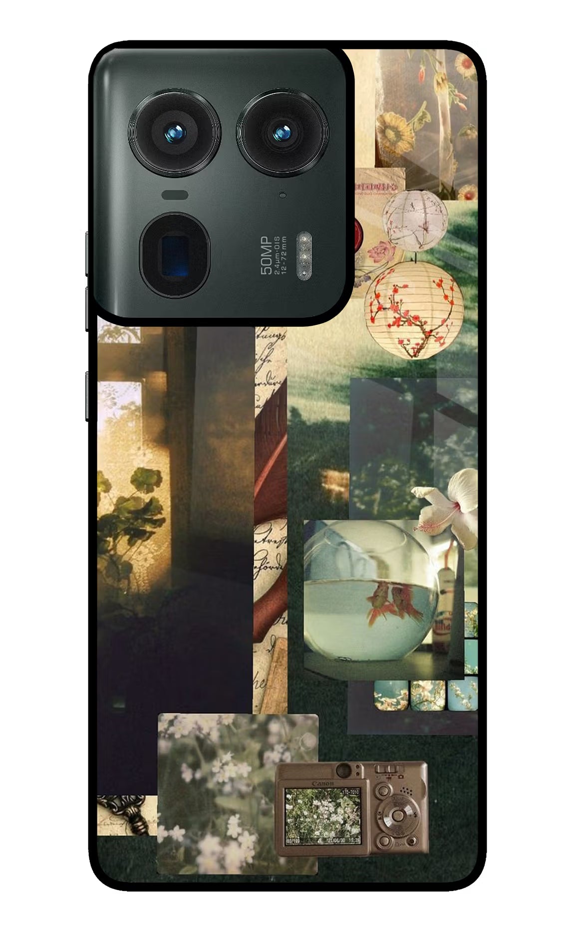 Summer Moto Edge 50 Ultra 5G Glass Case