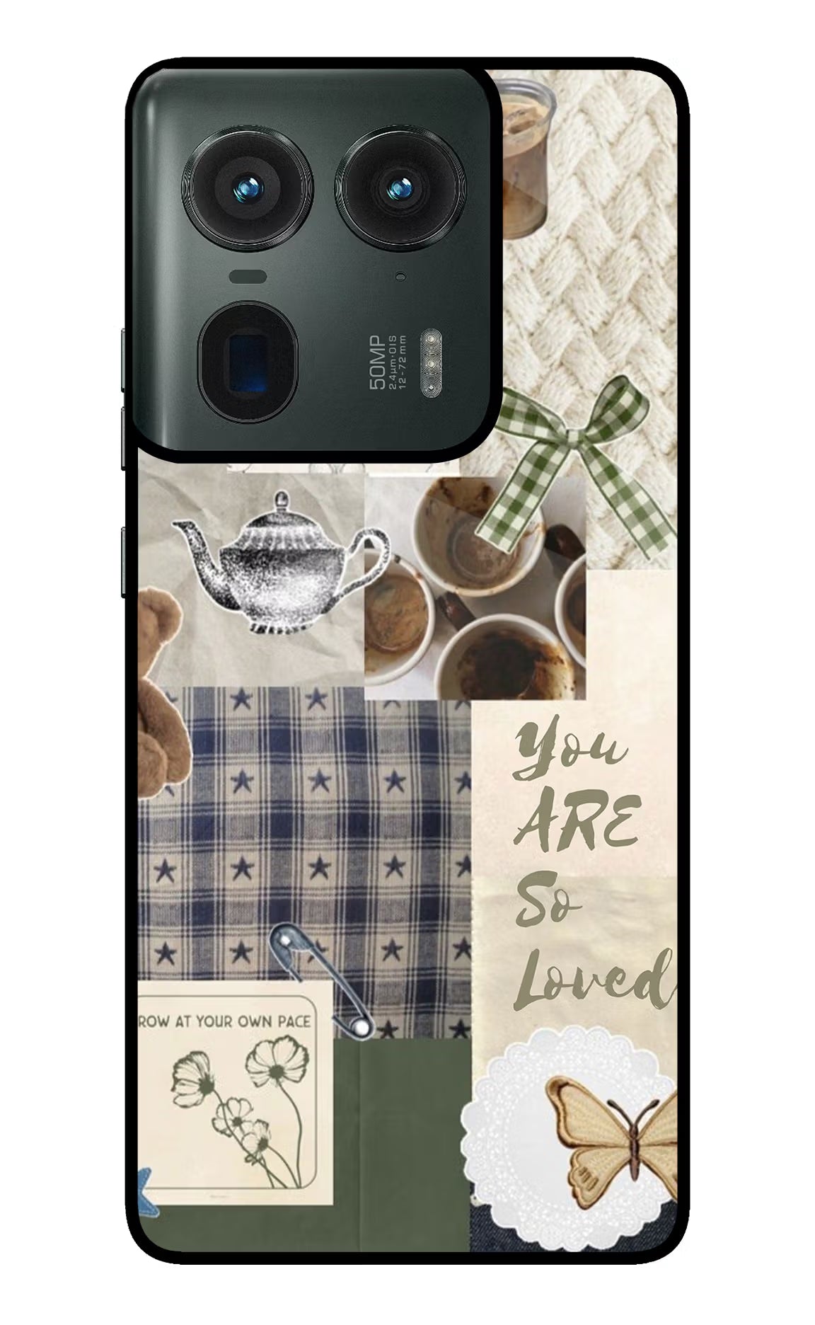 Cookie Moto Edge 50 Ultra 5G Glass Case