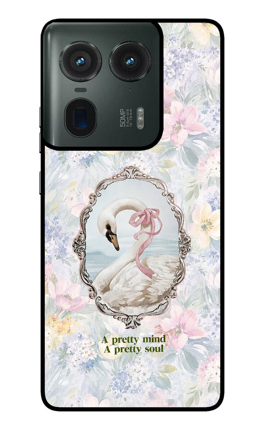 Pretty Mind Pretty Soul Moto Edge 50 Ultra 5G Glass Case