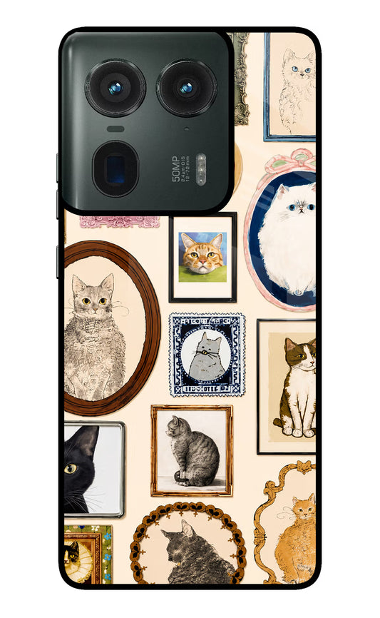 Mirror Cats Moto Edge 50 Ultra 5G Glass Case