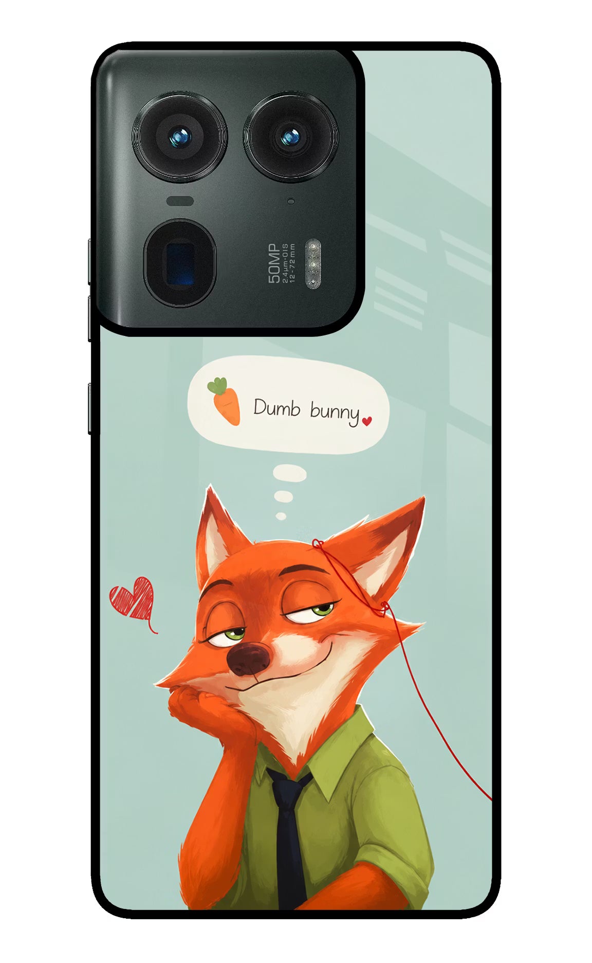 Nick Charm Moto Edge 50 Ultra 5G Glass Case