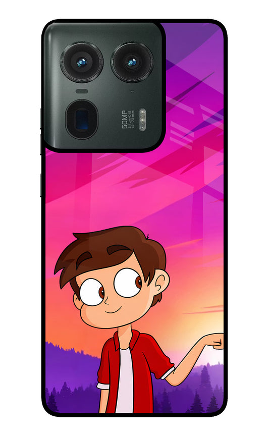 Marco Sunset Moto Edge 50 Ultra 5G Glass Case