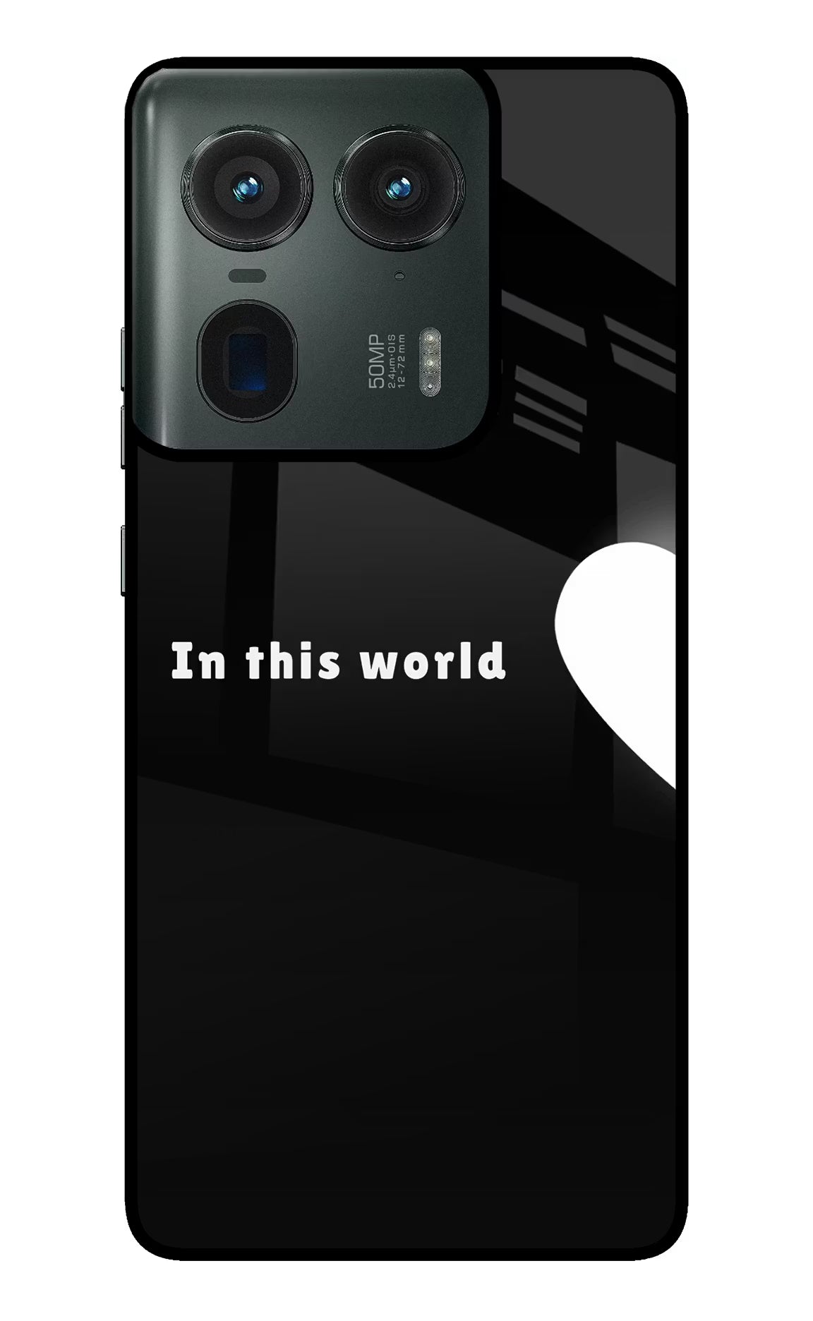 This World Moto Edge 50 Ultra 5G Glass Case