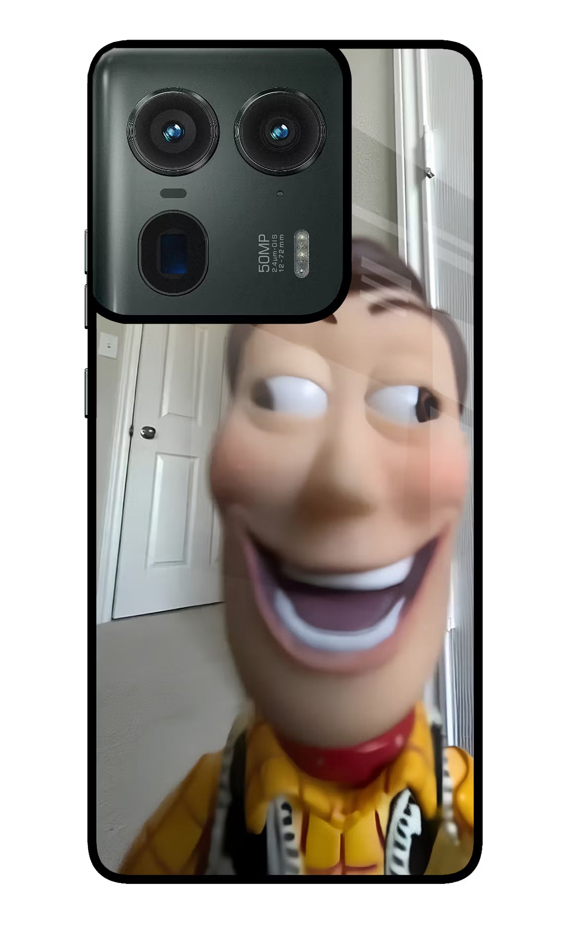 Side Eye Woody Moto Edge 50 Ultra 5G Glass Case