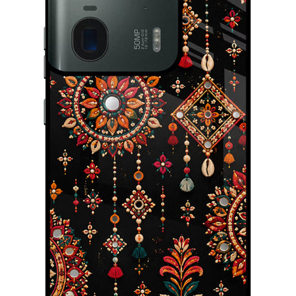 Boho Noir Moto Edge 50 Ultra 5G Glass Case