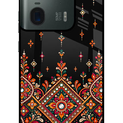 Noir Mehfil Moto Edge 50 Ultra 5G Glass Case