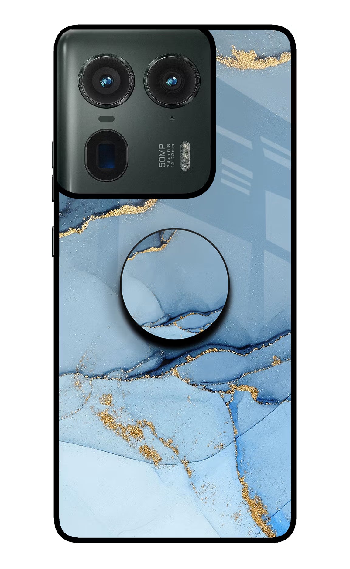 Blue Marble Moto Edge 50 Ultra 5G Pop Case by Casekaro