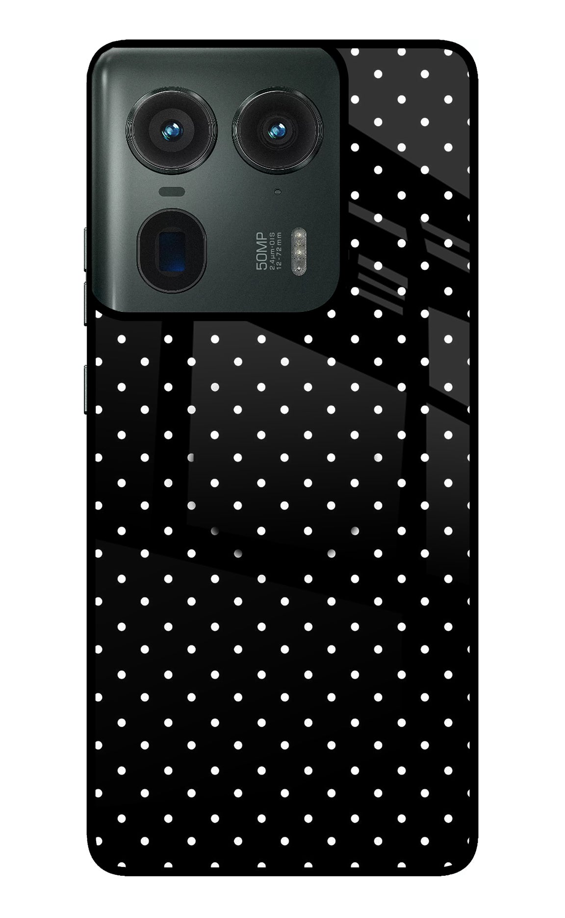 White Dots Moto Edge 50 Ultra 5G Pop Case