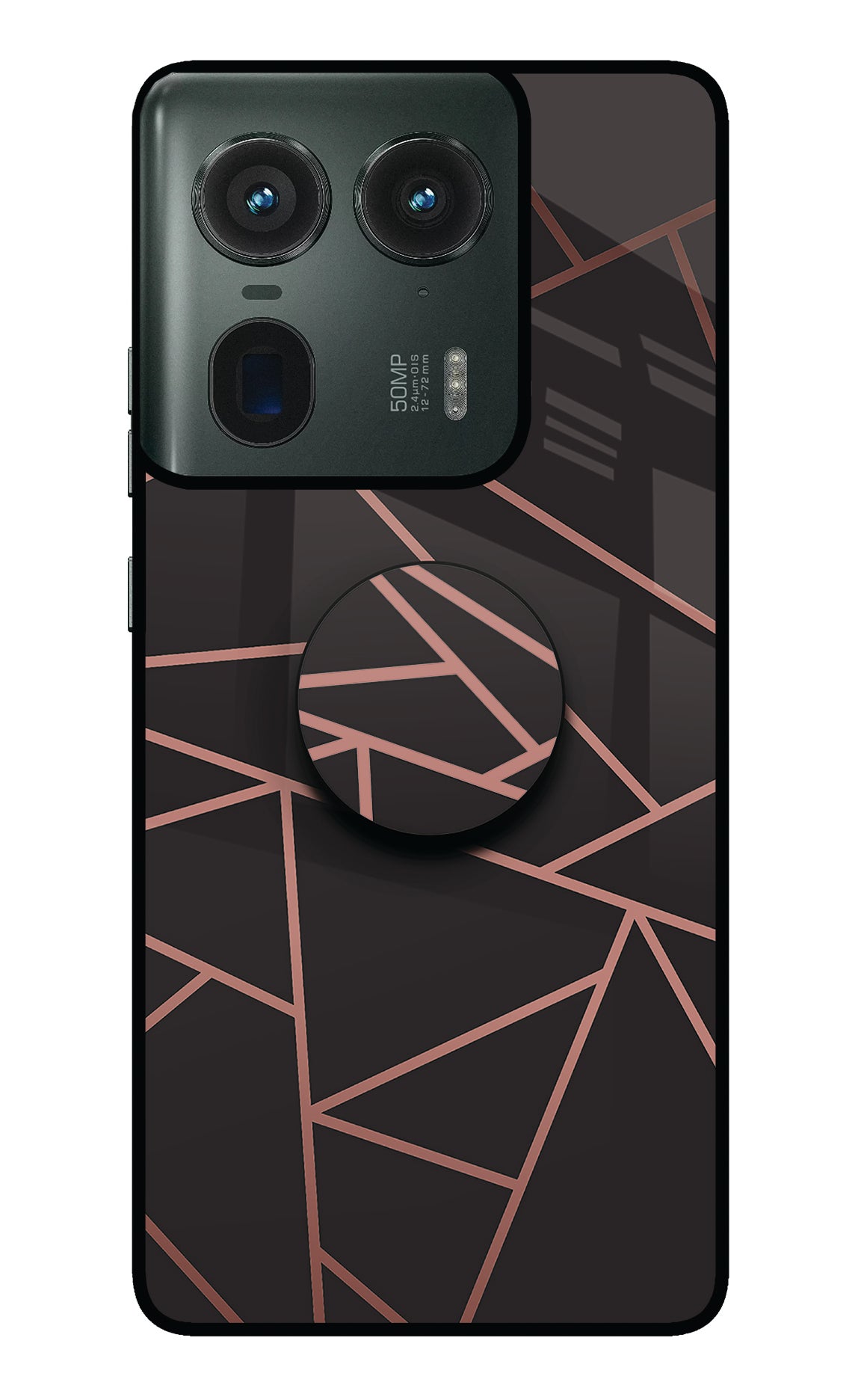 Geometric Pattern Moto Edge 50 Ultra 5G Pop Case