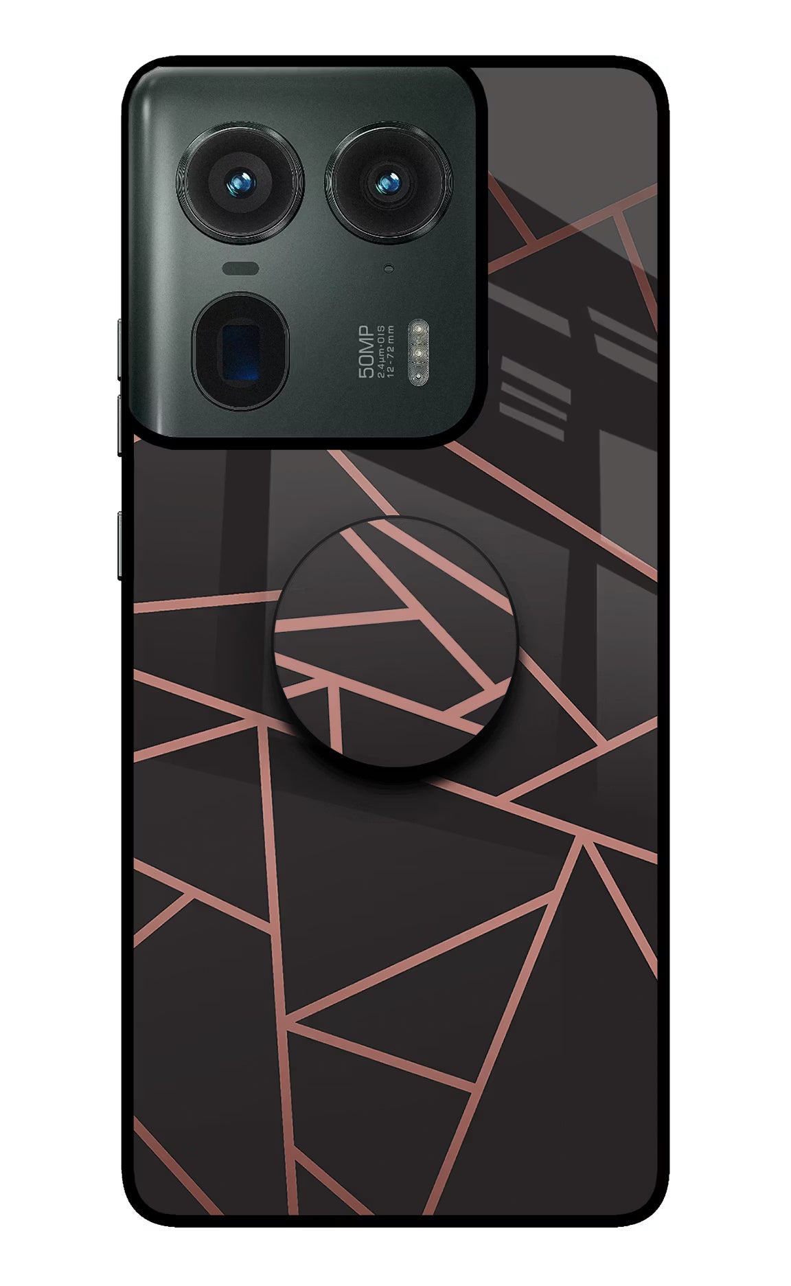 Geometric Pattern Moto Edge 50 Ultra 5G Pop Case by Casekaro