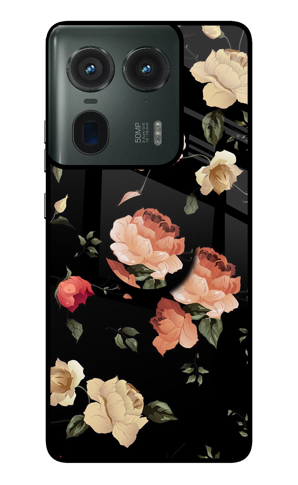 Flowers Moto Edge 50 Ultra 5G Pop Case