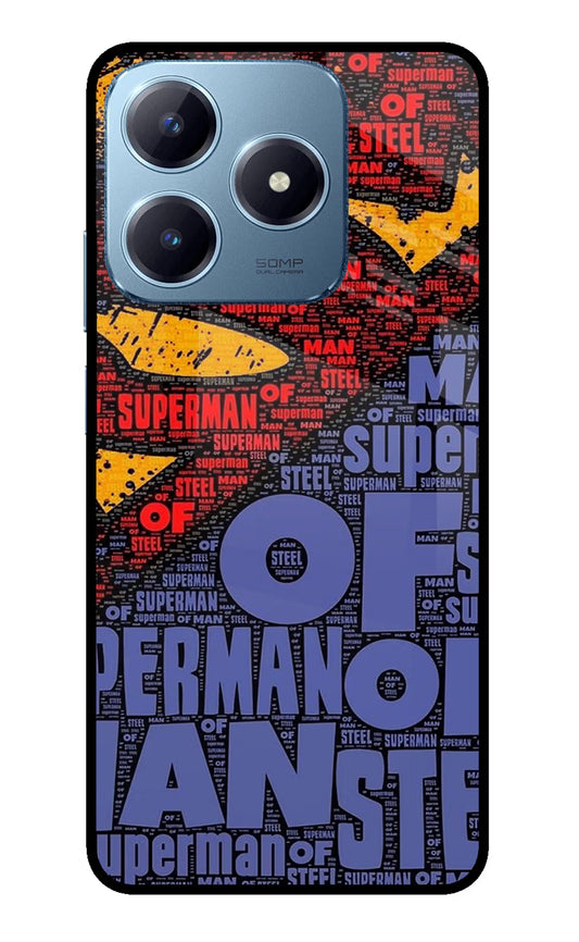 Superman Realme Narzo N63 Glass Case