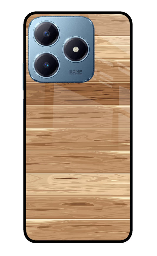 Wooden Vector Realme Narzo N63 Glass Case