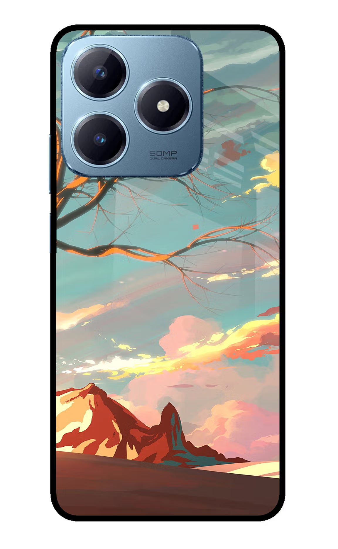 Scenery Realme Narzo N63 Glass Case