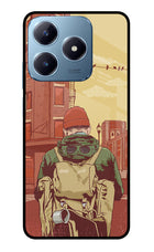 Adventurous Realme Narzo N63 Glass Case Back Cover by Casekaro