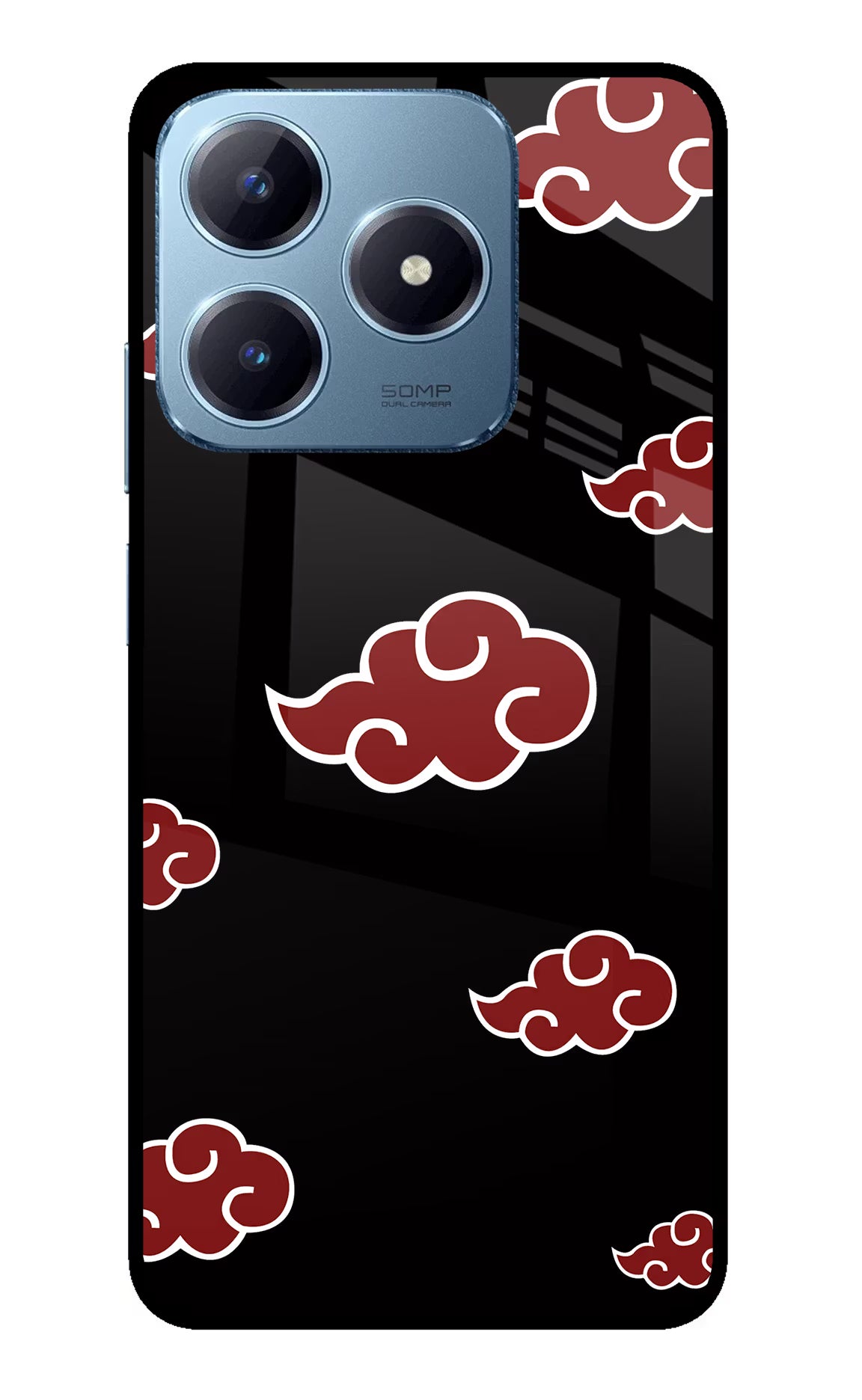 Akatsuki Realme Narzo N63 Glass Case Back Cover by Casekaro
