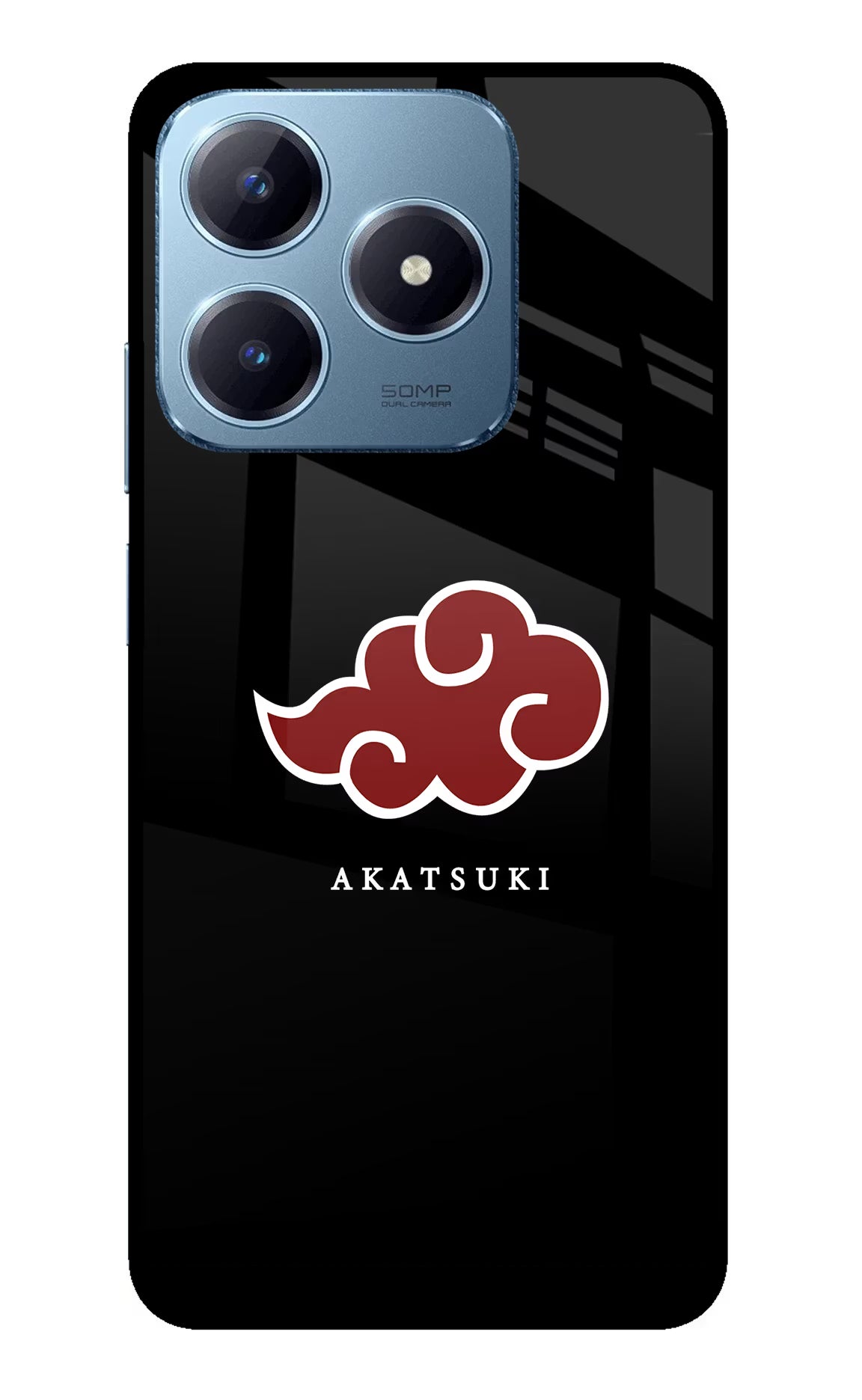 Akatsuki Realme Narzo N63 Glass Case Back Cover by Casekaro