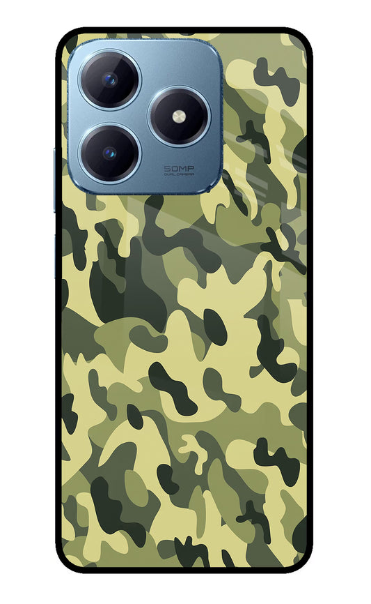Camouflage Realme Narzo N63 Glass Case