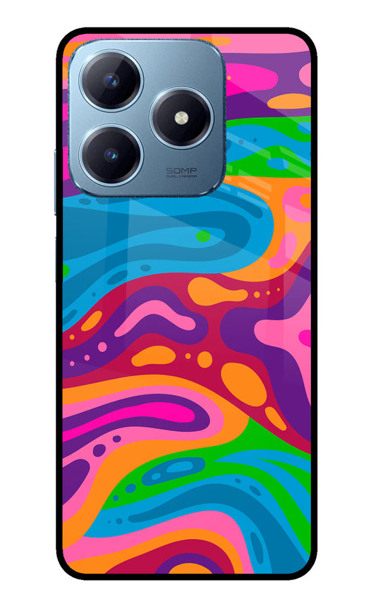 Trippy Pattern Realme Narzo N63 Glass Case