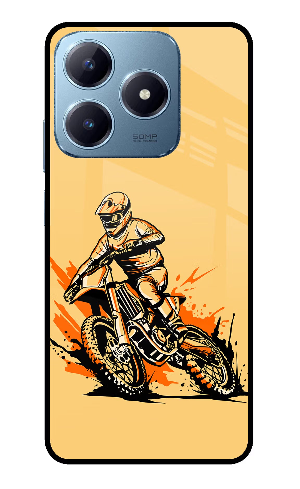 Off-Road Fury Realme Narzo N63 Glass Case
