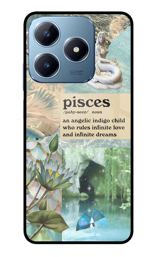 Pisces Zodiac Realme Narzo N63 Glass Case