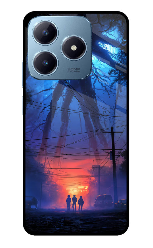 Ordinary Things Shadow Realme Narzo N63 Glass Case